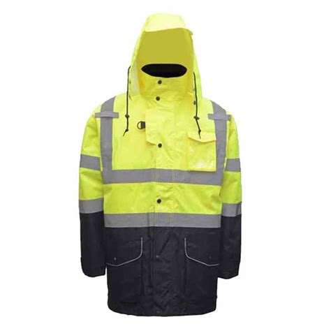 Heavy Duty 7 in 1 Hi Vis Safety Jacket – Lino Safety-China 16 years ...