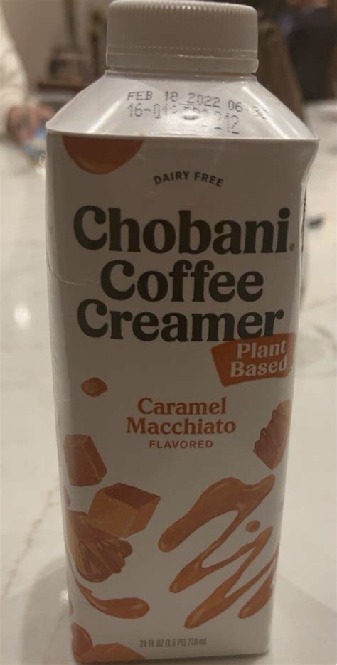 Chobani Plant Based Coffee Creamer Caramel Macchiato