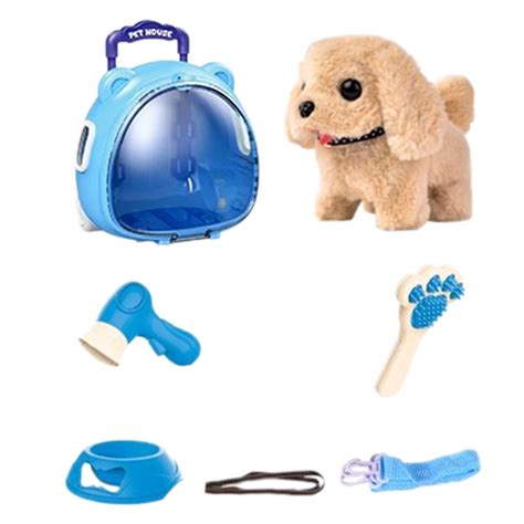 Toys Interactive Toy Puppy Realistic Walking Barking Companion Soft