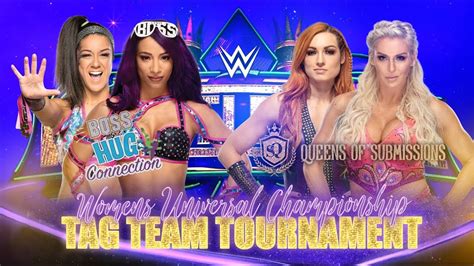 Wwe K Women S Tag Team Tournament Boss Hug Connection V Queens