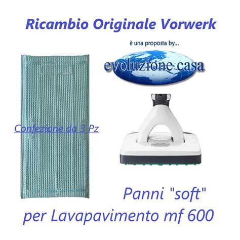 Panni Per Pulilava Folletto Sp Originali Vorwerk