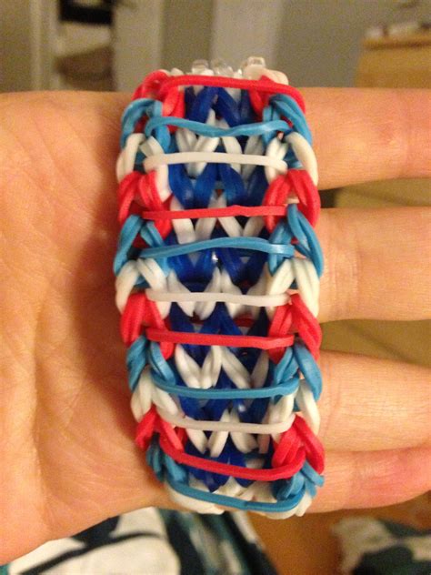 Sailor Pinstripe Back Rainbow Loom Rainbow Loom Creations Rainbow