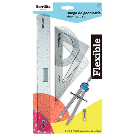 Juego De Geometría Flexible Barrilito Delsol