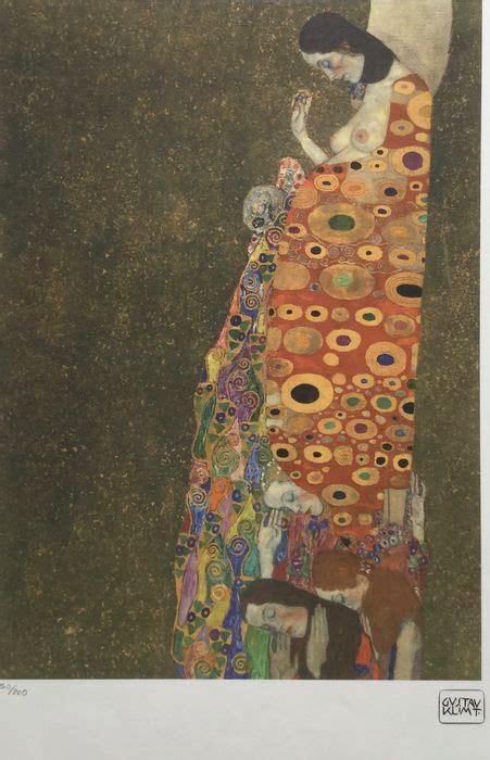 Gustav Klimt Dapres Lespoir Catawiki