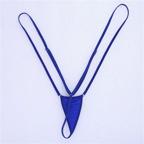 Womens Swimwear Micro Bikini Thong Bra Slingshot Monokini Mini G String