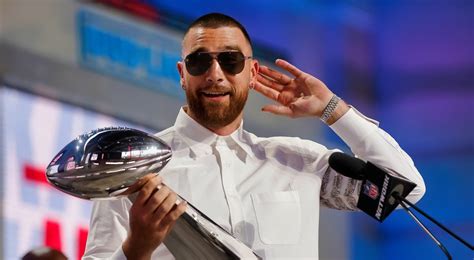 Travis Kelce Explains Why He Spiked The Lombardi Trophy