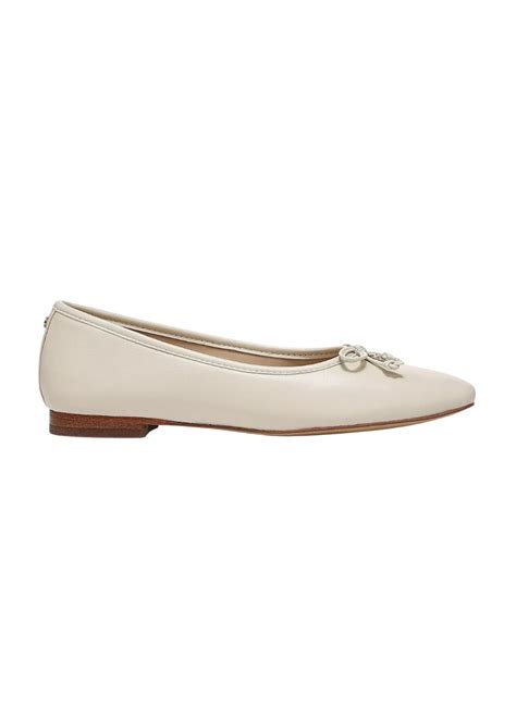 sam edelman,Meadow Leather Ballet Flats,ivory - J. Cathell