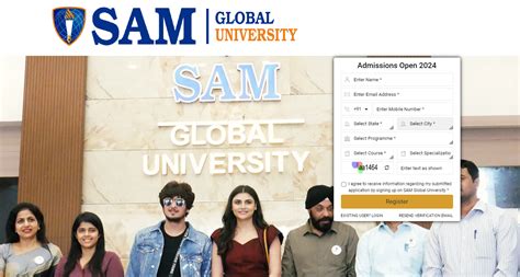 SAM Global University UG PG Admissions 2024 Open Find How To Apply