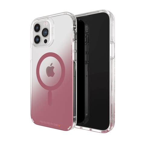 Gear4 ZAGG Milan Snap Case - MagSafe Compatible Clear Case with
