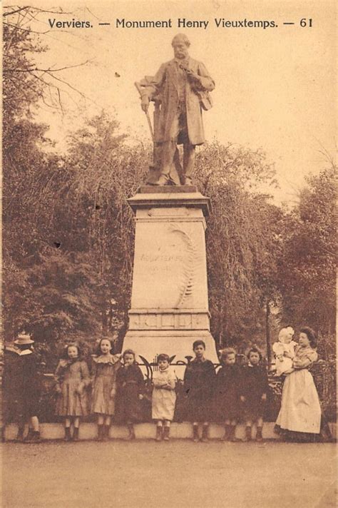 Verviers Verviers Monument Henry Vieuxtemps Ed Hayet Faymonville