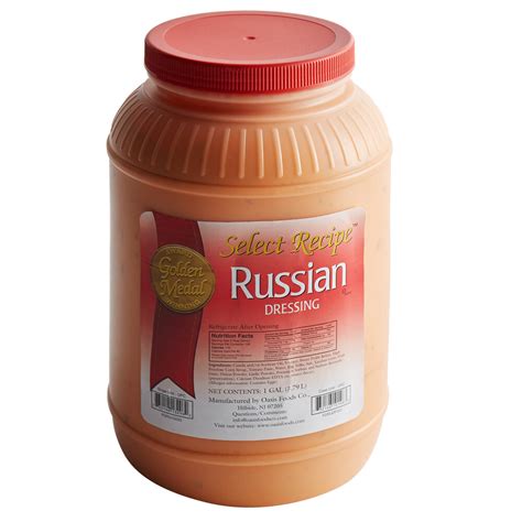 Aak Select Recipe 1 Gallon Russian Dressing