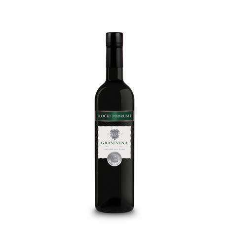 Iločki podrumi Graševina kvalitetno vino 0 75l Skorpion Shop