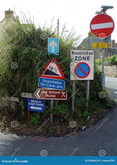 Multiple Road Signs