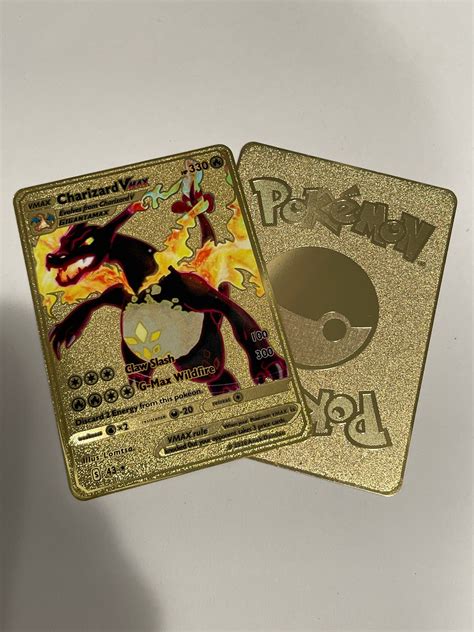 metal charizard card