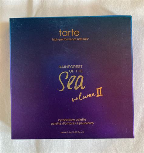 Tarte Rainforest Of The Sea Eyeshadow Palette Vol Ii Makeup Limited Edition Nib Ebay