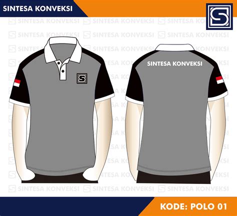 Desain Polo Shirt Keren Kaos Kerah Untuk Seragam Terbaru