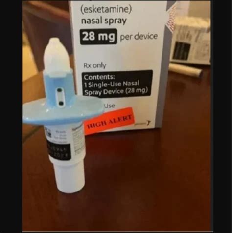 Esketamine Spravato Nasal Spray Mg Uae Safe Shipping At Rs Box