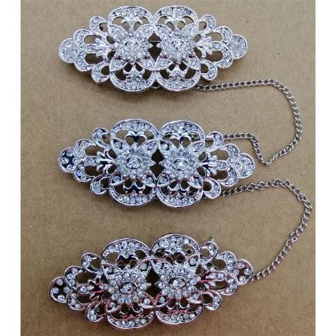 Swarovski Crystal Tradisional Dokoh Kebaya Kerongsang Permata Brooch 3 ...
