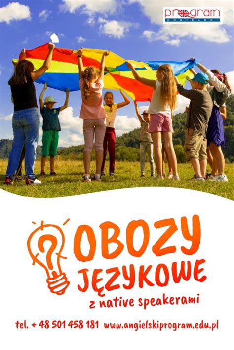 Letnie obozy językowe 2021 w Polsce z native speakerami