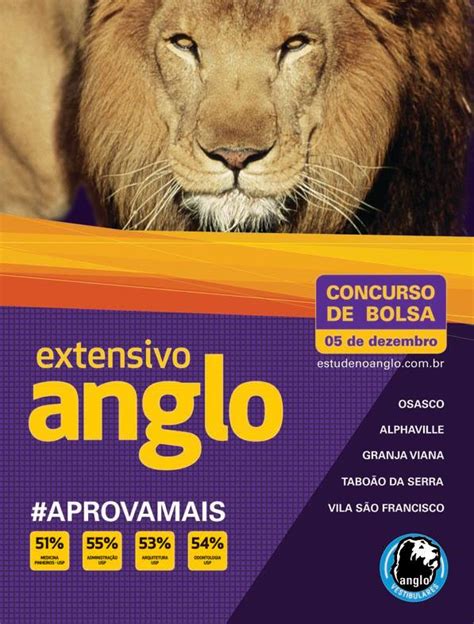 Anglo Prova De Bolsa - Anglo terá prova de bolsa e cursos especiais - Revista Circuito ...