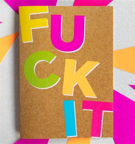 Fuck It Malarkey Cards