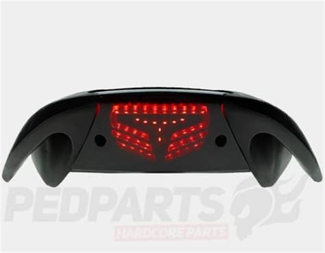 DMP Smoked LED Tail Light Piaggio Zip Pedparts UK