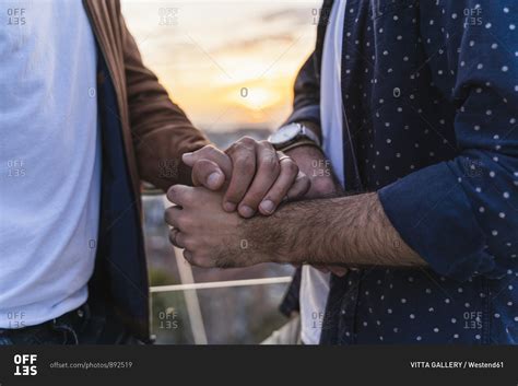 Gay Couple Holding Hands