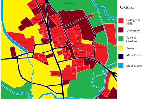 Land use in Oxford Town Centre () : r/MapFans