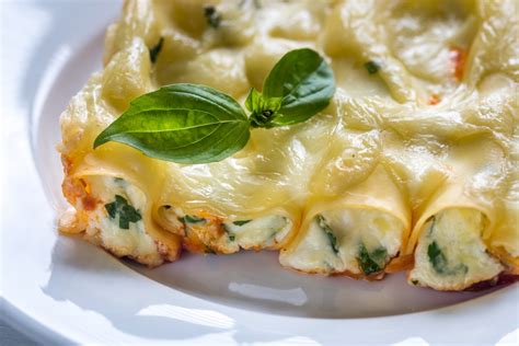 Cannelloni Ripieni Di Ricotta E Spinaci Ricette Al Volo