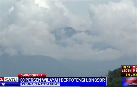 80 Persen Wilayah Sumbar Berpotensi Longsor