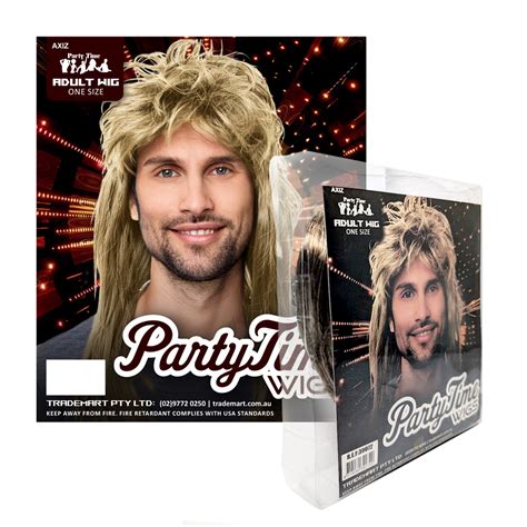 Blonde Mullet Wig Costume Creations By Robin