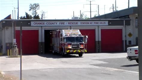 Orange County Fire Rescue NEW Squad 3 Responding YouTube