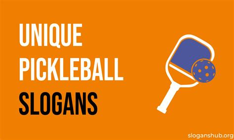 111 Unique Pickleball Slogans: Funny, Cool, and Creative Ideas