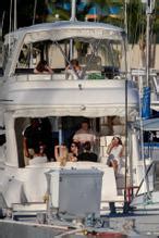 Selena Gomez Stuns As She Soaks Up The Sun In Green Bikini Aboard