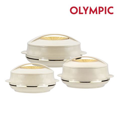 SQ Professional Olympic Hot Pot Set Pc Royal Cream Gold L