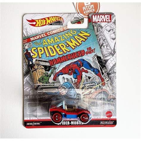 Hot Wheels Spider Mobile Retro Entertainment Dash H Shopee Malaysia