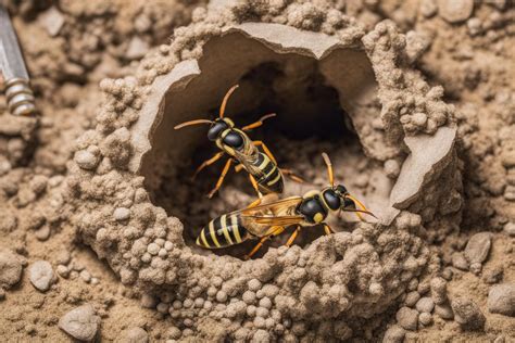 how to take care of wasp nest in ground