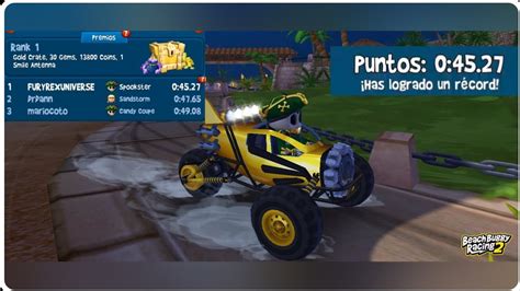 Como Ganar La Caja De Oro Usando A McSkelly Beach Buggy Racing 2 YouTube