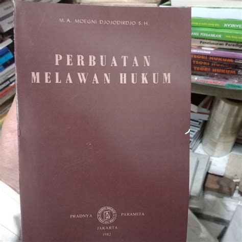 Jual Buku Perbuatan Melawan Hukum By Moegni Di Seller Rumix