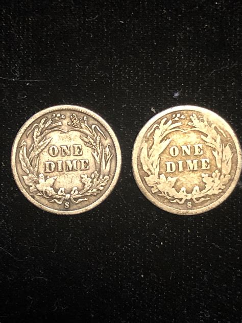 Pair Of 1892 S Dimes — Collectors Universe