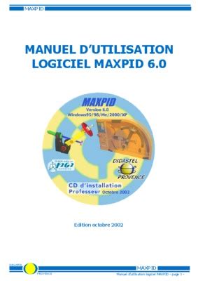 Tp Maxpid Pdf Notice Manuel D Utilisation