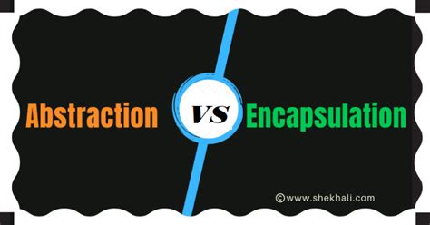 Difference Between Abstraction And Encapsulation Archives Shekh Alis