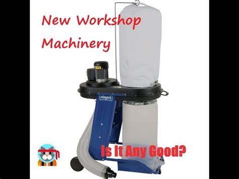 New Scheppach Dust Extractor For The Workshop Youtube