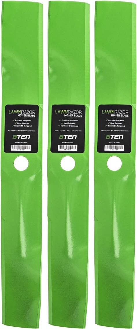 8ten Lawnrazor Mulching Blade For John Deere 54 Inch Deck Scotts Sabre 325 335 345