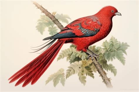 Premium AI Image | National bird of Tonga