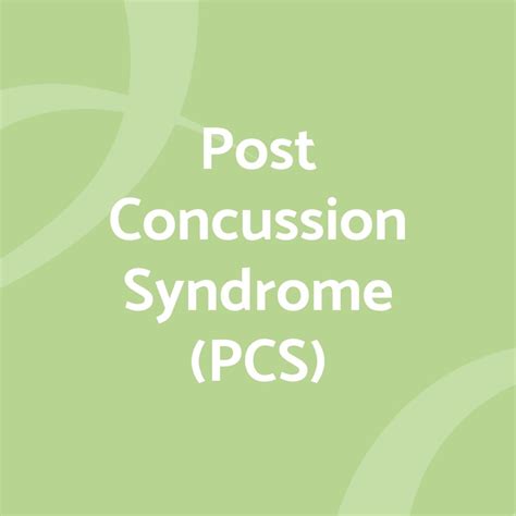 post concussion syndrome vizstim llc
