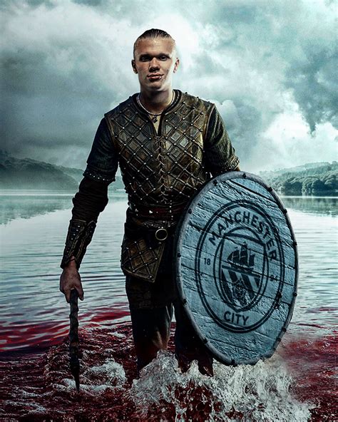 artstation erling haaland viking blood