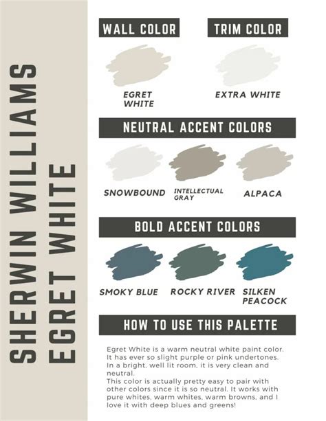 Sherwin Williams Egret White: complete color review - The Paint Color ...