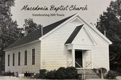 Celebrating Macedonia Baptist Churchs 200th Anniversary Dekalb