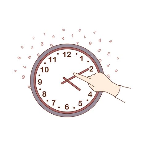 Changing Time Concept Change Time Clock Png And Vector With